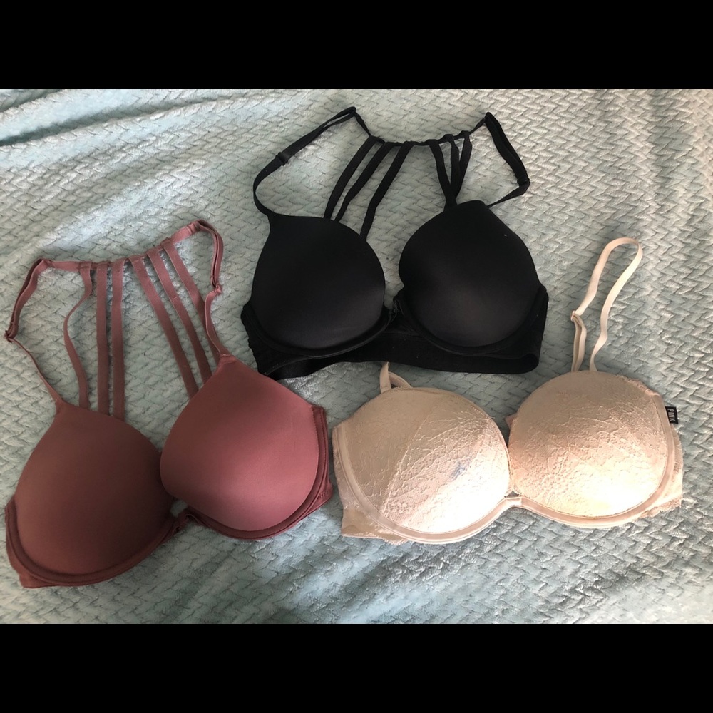 VS Pink Bra Lot 32D